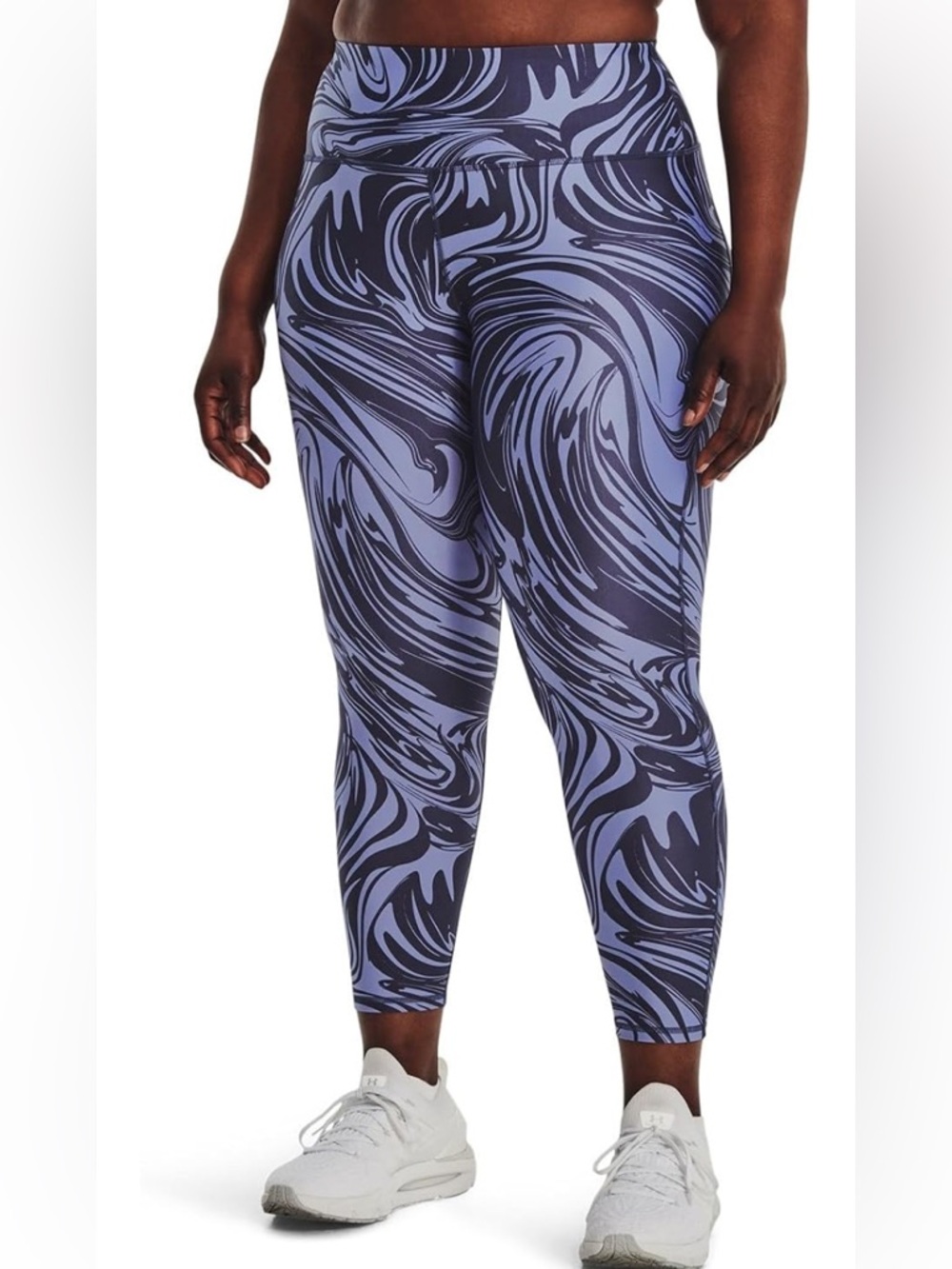 NWT Under Armour Printed Compression High Rise Leggings 1x